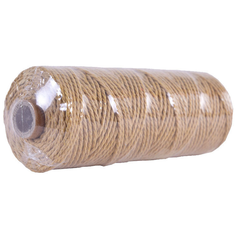 2mm Colorful Cotton Rope | DIY Macrame Craft Cord | Thick Twisted String for Wall Hanging, Wrapping & Decoration