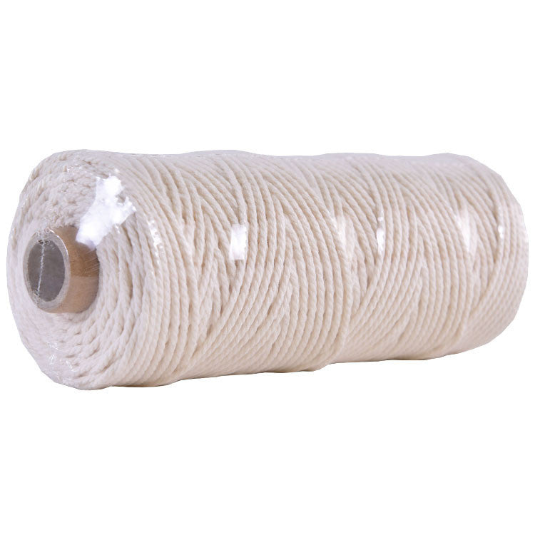 2mm Colorful Cotton Rope | DIY Macrame Craft Cord | Thick Twisted String for Wall Hanging, Wrapping & Decoration