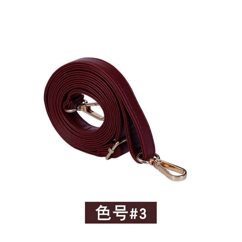 Exclusive Matte Crossbody PU Leather Bag Strap  | Adjustable Replacement Shoulder Strap |
