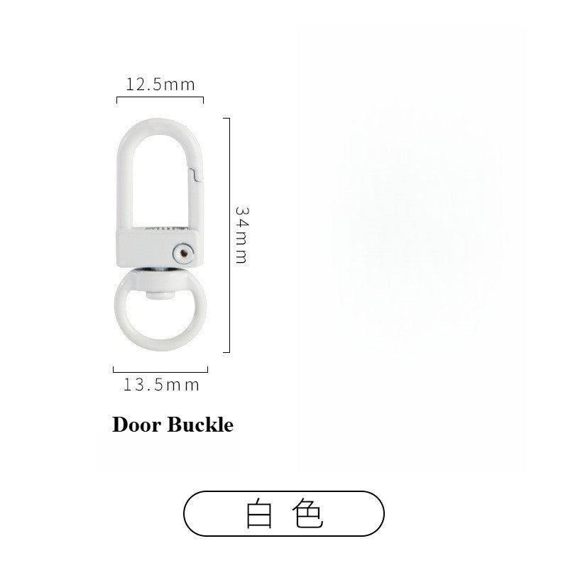1pcs - Zinc Alloy Snap Hook | Door Buckle | Keychain & Bag Accessories- Cangkuk Beg | Aksesori Gantungan Kunci