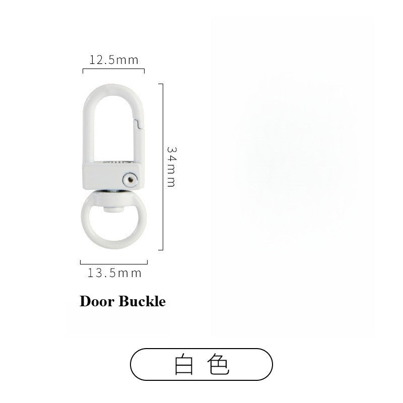 2pcs - Zinc Alloy Snap Hook | Door Buckle | Keychain & Bag Accessories- Cangkuk Beg | Aksesori Gantungan Kunci