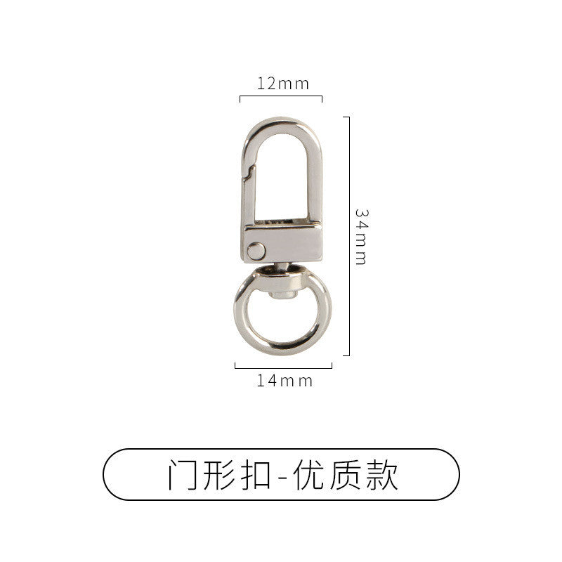 1pcs - Zinc Alloy Snap Hook | Door Buckle | Keychain & Bag Accessories- Cangkuk Beg | Aksesori Gantungan Kunci