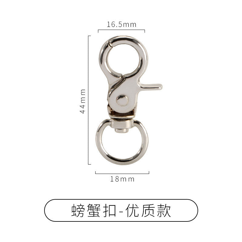 1pcs - DIY Color Painted Zinc Alloy Lobster Clasps | Keychain & Bag Accessories | Cangkuk Brg | Aksesori Gantungan Kunci
