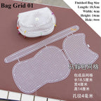 Bag Mesh/ Plastic Grid/  Plastic Coaster Mesh/ Canvas Mesh/ Benang Kait Beg/ Jaring Plastik/ Canvas Mesh Sheet / 包包网格片