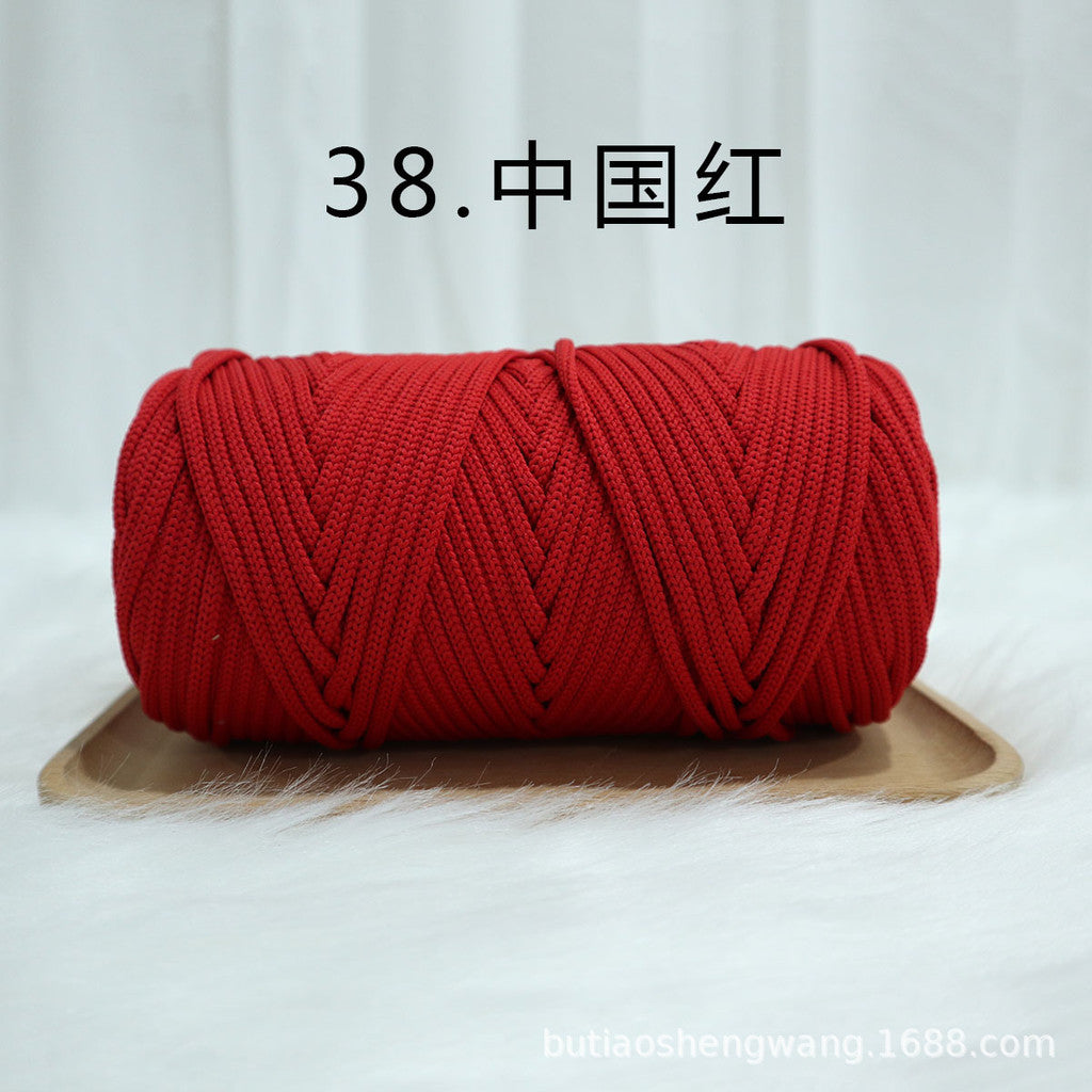 4mm Benang PP Spring 300g | Benang Kait Beg | Premium Chunky Rope Cord Yarn | Tali Beg