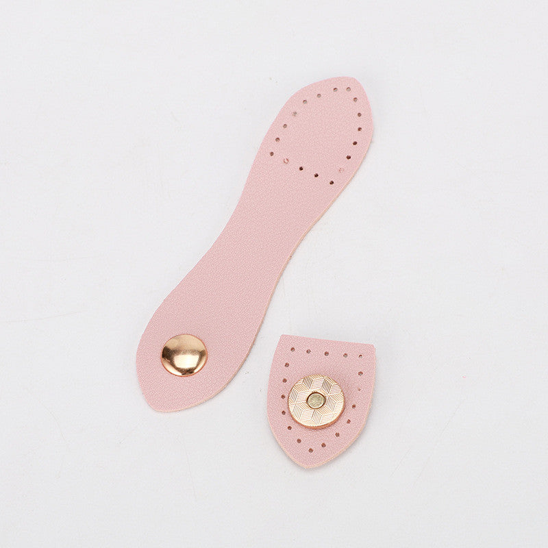1 set Bag Buckle Snap Button/ Magnetic Button / Shoulder Strap Connection Leather Buckle/ DIY Handbag Accessories