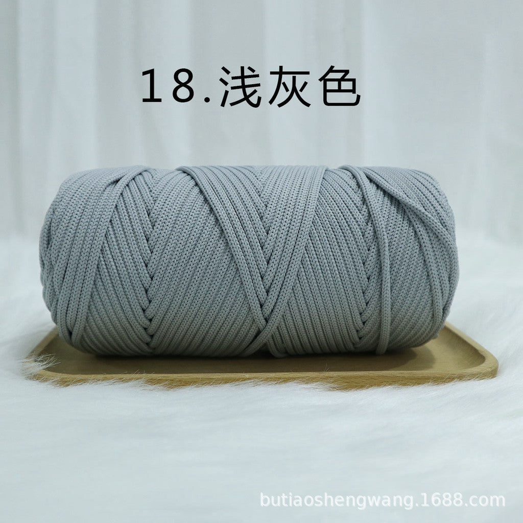 4mm Benang PP Spring 300g | Benang Kait Beg | Premium Chunky Rope Cord Yarn | Tali Beg