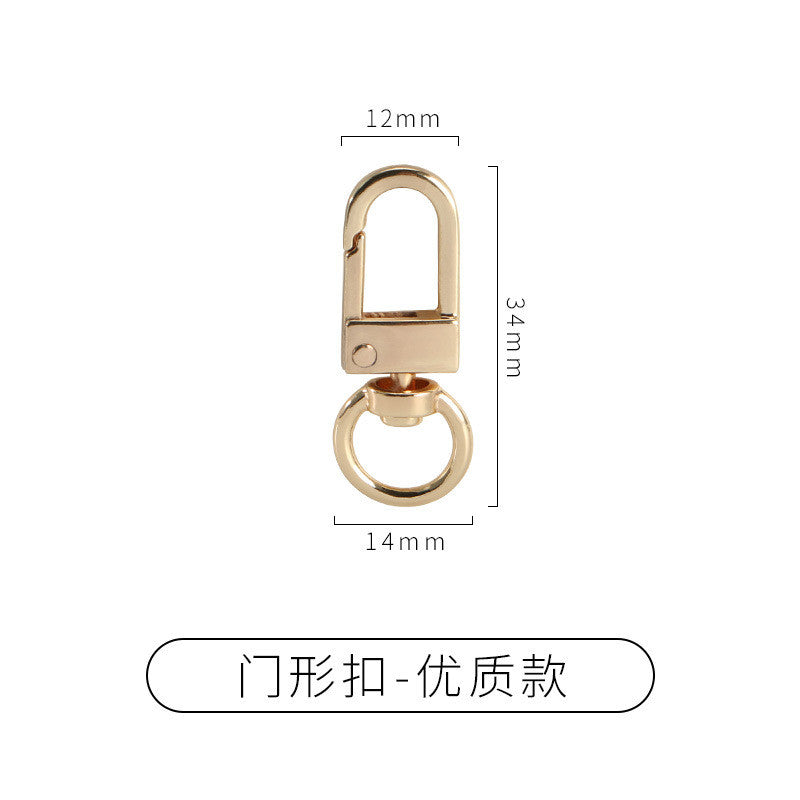 1pcs - Zinc Alloy Snap Hook | Door Buckle | Keychain & Bag Accessories- Cangkuk Beg | Aksesori Gantungan Kunci