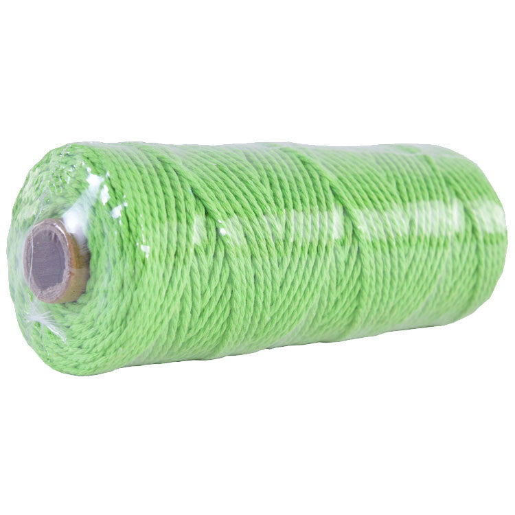 2mm Colorful Cotton Rope | DIY Macrame Craft Cord | Thick Twisted String for Wall Hanging, Wrapping & Decoration