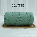 4mm Benang PP Spring 300g | Benang Kait Beg | Premium Chunky Rope Cord Yarn | Tali Beg