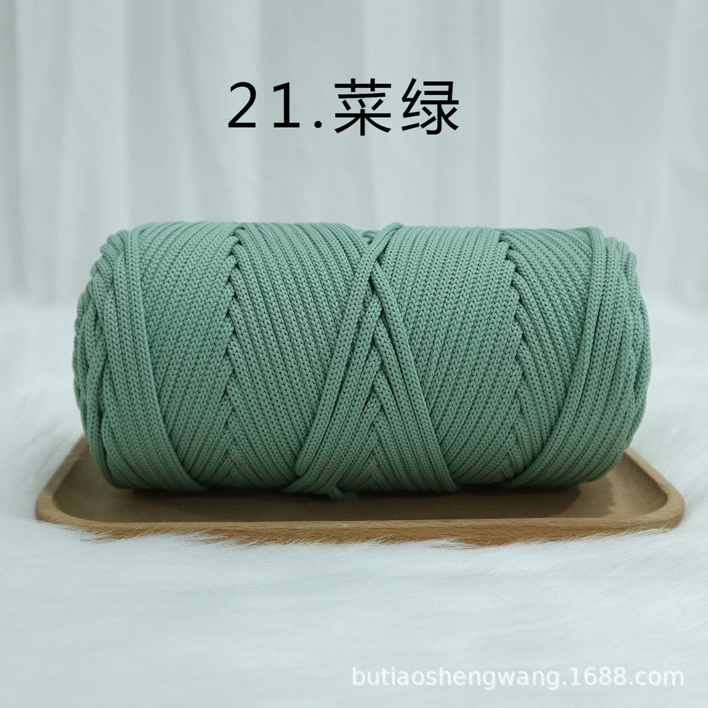 4mm Benang PP Spring 300g | Benang Kait Beg | Premium Chunky Rope Cord Yarn | Tali Beg