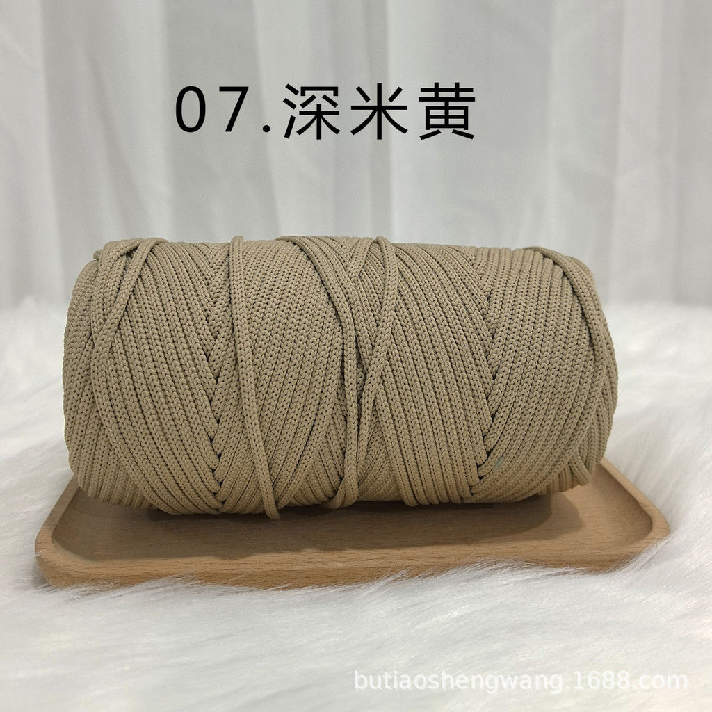 4mm Benang PP Spring 300g | Benang Kait Beg | Premium Chunky Rope Cord Yarn | Tali Beg