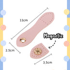 1 set Bag Buckle Snap Button/ Magnetic Button / Shoulder Strap Connection Leather Buckle/ DIY Handbag Accessories