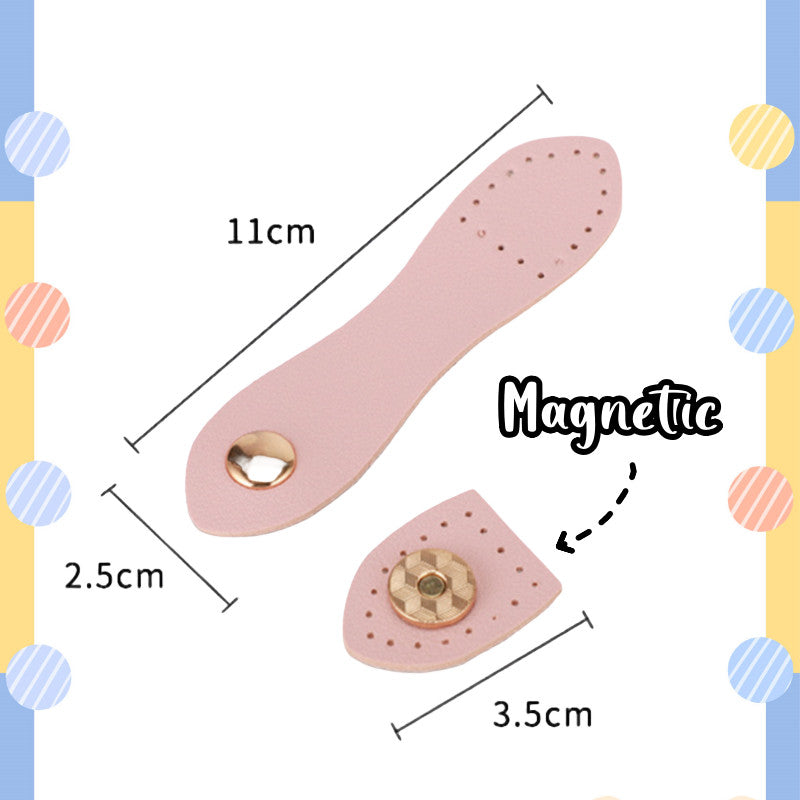 1 set Bag Buckle Snap Button/ Magnetic Button / Shoulder Strap Connection Leather Buckle/ DIY Handbag Accessories