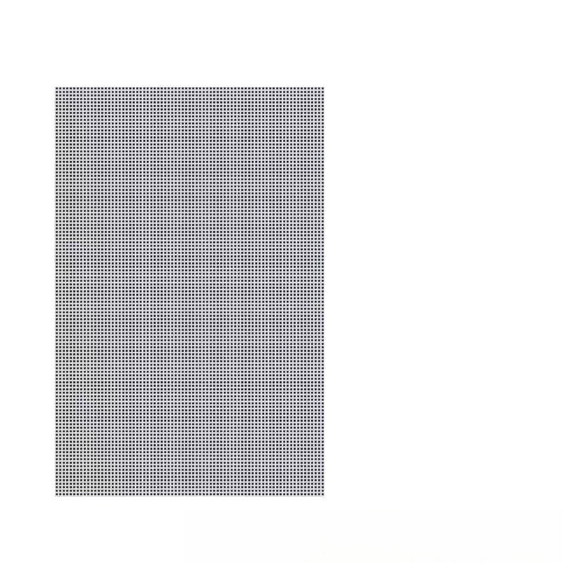 Square Mesh Panel for DIY Crochet Bags & Tissue Boxes – Base Support Grid Board for 3D Embroidery & Handwoven Projects