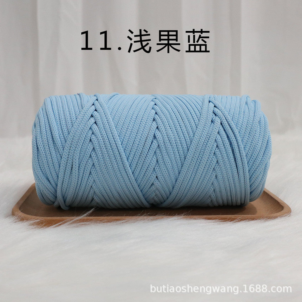 4mm Benang PP Spring 300g | Benang Kait Beg | Premium Chunky Rope Cord Yarn | Tali Beg