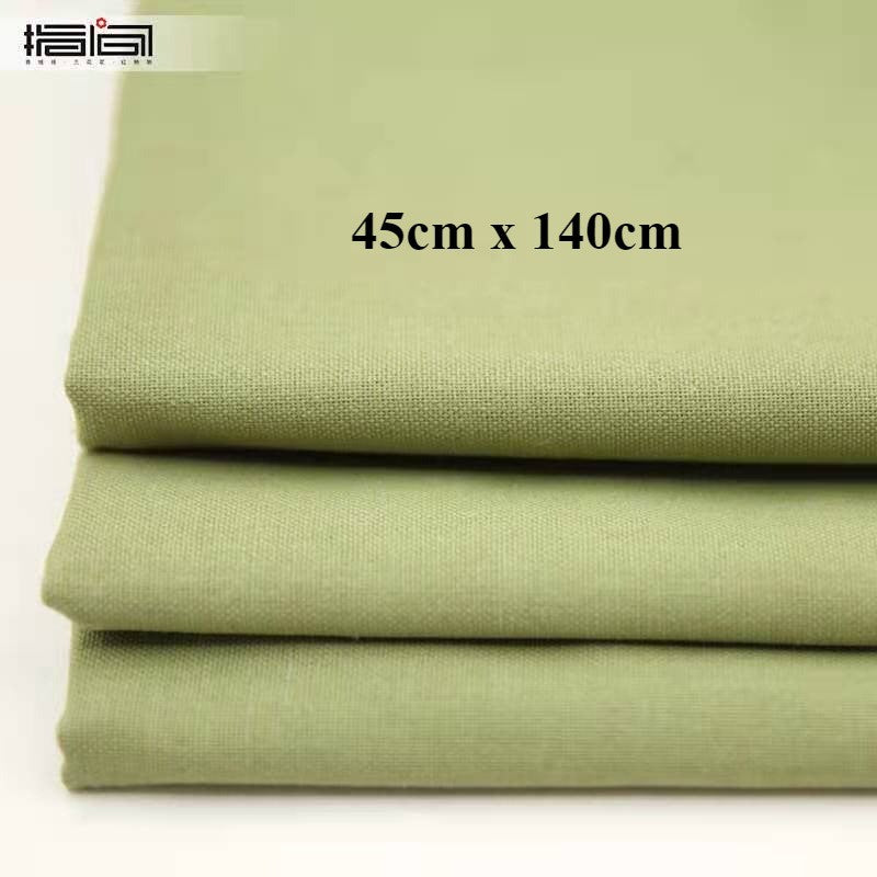 45x140cm Embroidery Linen - Plain Cotton Cloth - DIY Embroidery Fabric (Pre-Cut) 素麻布/ 刺绣专用绣布