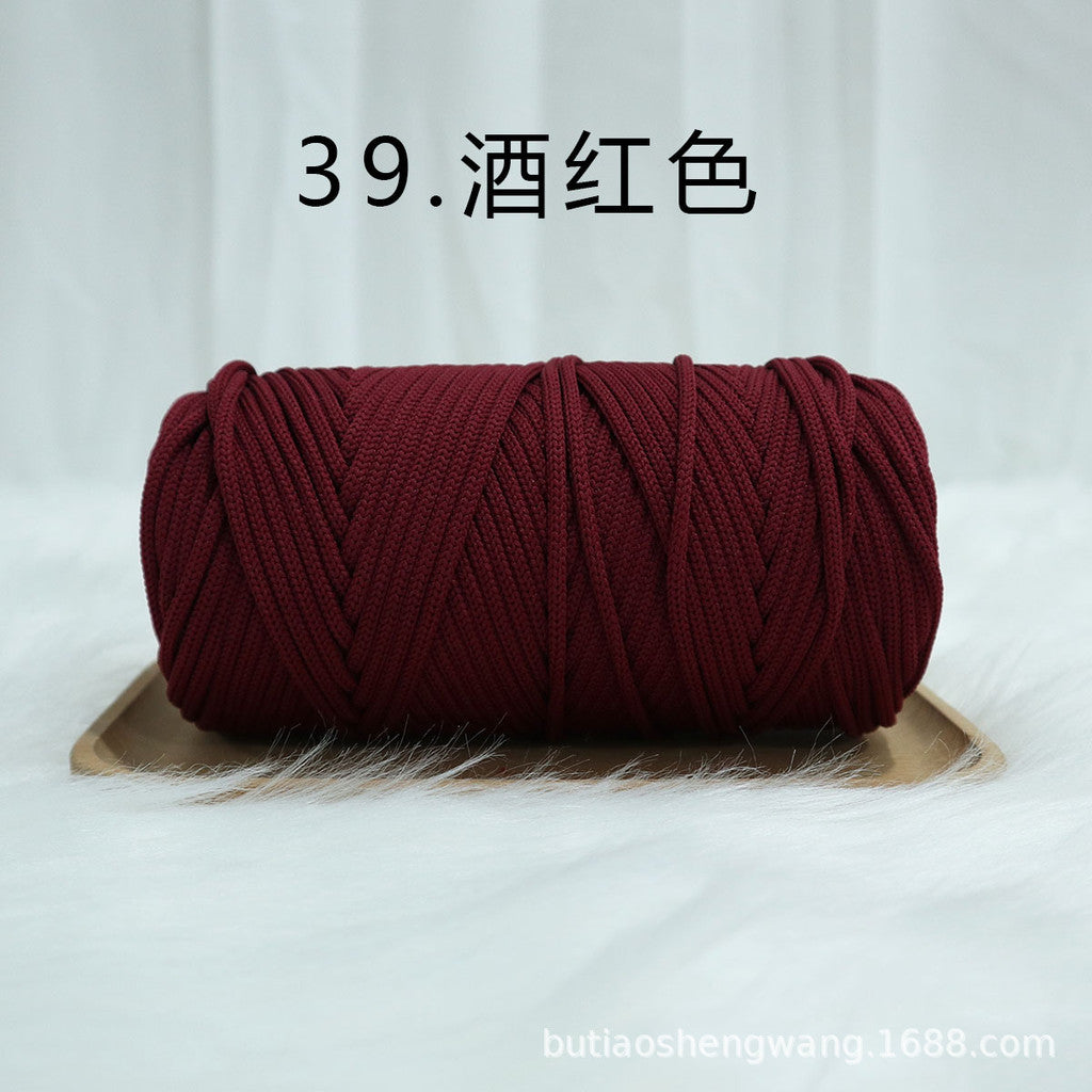 4mm Benang PP Spring 300g | Benang Kait Beg | Premium Chunky Rope Cord Yarn | Tali Beg