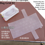 Bag Mesh/ Plastic Grid/  Plastic Coaster Mesh/ Canvas Mesh/ Benang Kait Beg/ Jaring Plastik/ Canvas Mesh Sheet / 包包网格片
