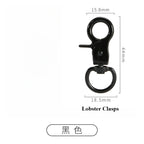 1pcs - DIY Color Painted Zinc Alloy Lobster Clasps | Keychain & Bag Accessories | Cangkuk Brg | Aksesori Gantungan Kunci