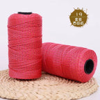 1.5mm Nylon Glitter Yarn | Shiny Nylon Yarn- Benang Kait PP | Multi-Strand Glitter Yarn