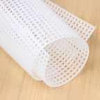 Square Mesh Panel for DIY Crochet Bags & Tissue Boxes – Base Support Grid Board for 3D Embroidery & Handwoven Projects
