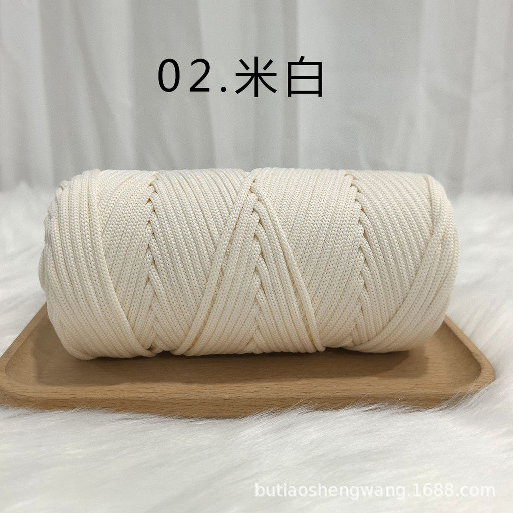 4mm Benang PP Spring 300g | Benang Kait Beg | Premium Chunky Rope Cord Yarn | Tali Beg