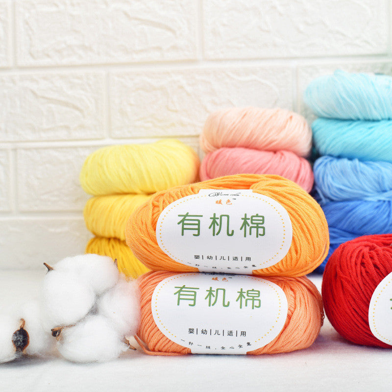Milk Cotton Baby Yarn – Soft Knitting & Crochet Yarn for Babies & Kids - Benang Kait Susu Kapas Lembut