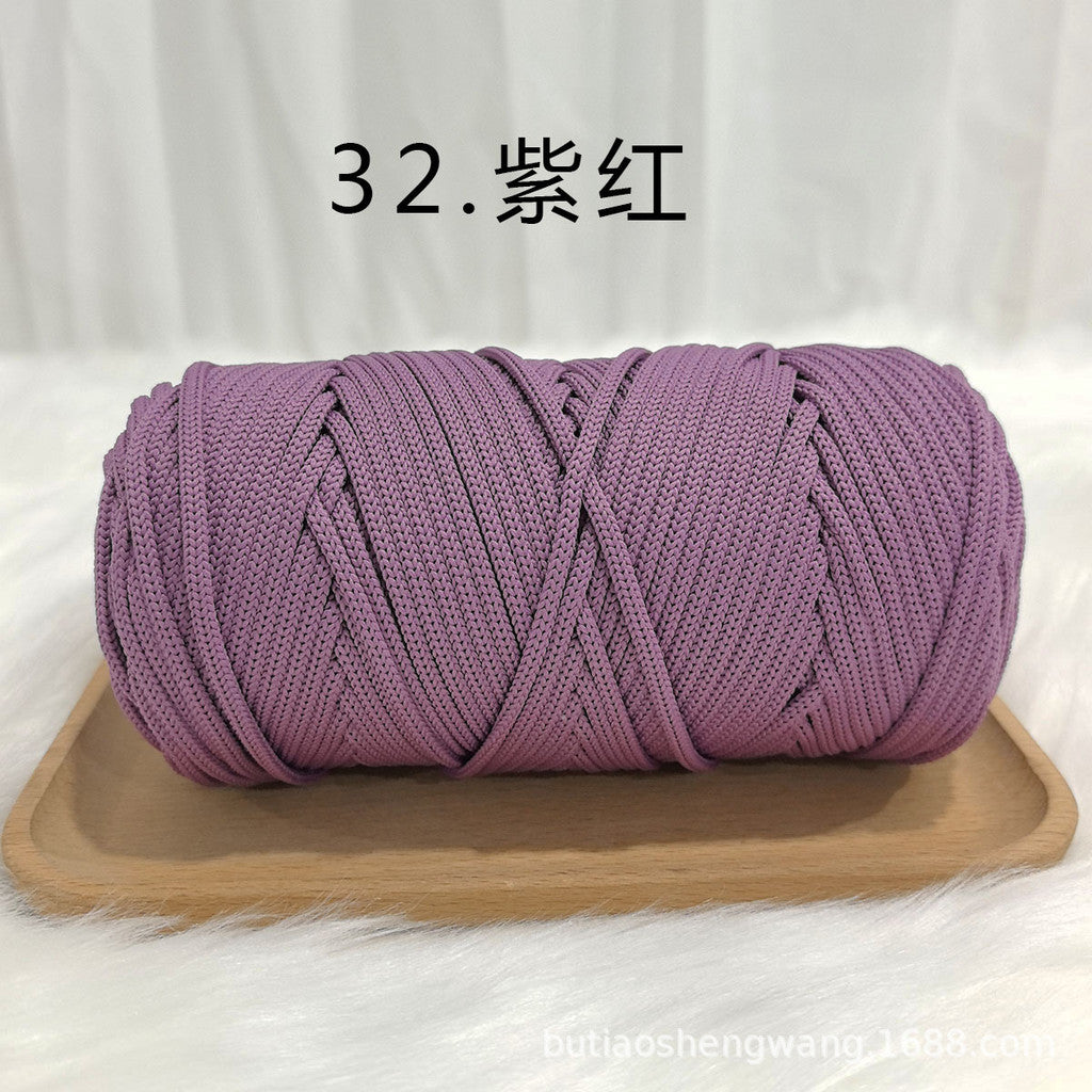 4mm Benang PP Spring 300g | Benang Kait Beg | Premium Chunky Rope Cord Yarn | Tali Beg