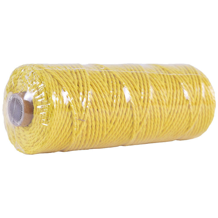 2mm Colorful Cotton Rope | DIY Macrame Craft Cord | Thick Twisted String for Wall Hanging, Wrapping & Decoration