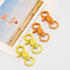 1pcs - DIY Color Painted Zinc Alloy Lobster Clasps | Keychain & Bag Accessories | Cangkuk Brg | Aksesori Gantungan Kunci