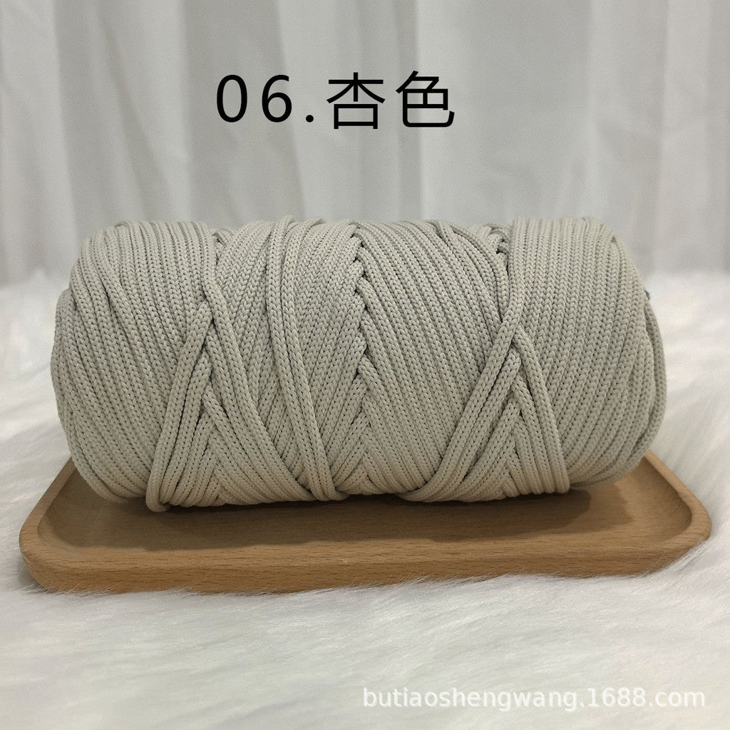 4mm Benang PP Spring 300g | Benang Kait Beg | Premium Chunky Rope Cord Yarn | Tali Beg