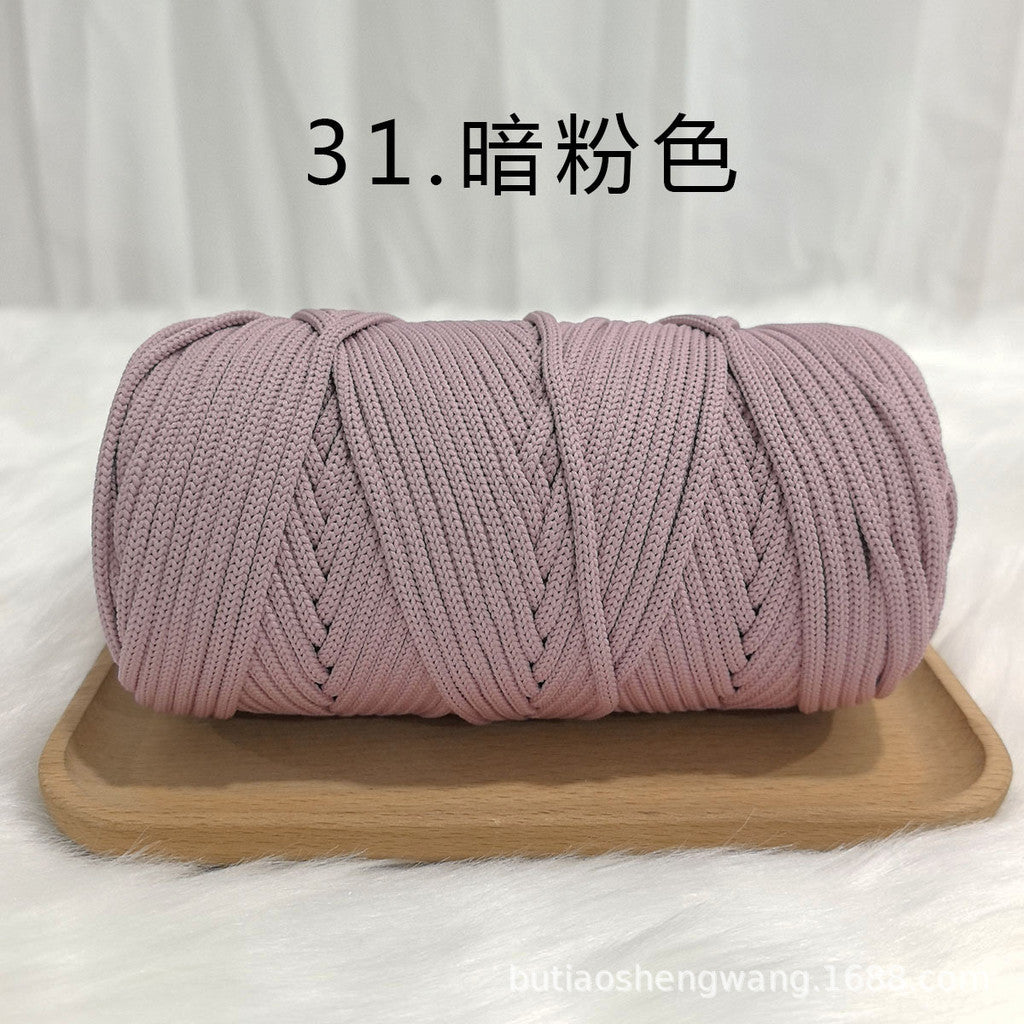 4mm Benang PP Spring 300g | Benang Kait Beg | Premium Chunky Rope Cord Yarn | Tali Beg