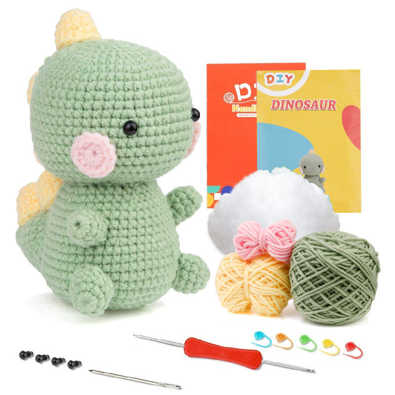 Beginner Crochet Material Kit- DIY Crochet Set-Full Knitting Tools- Crochet Starter Kit for Beginner