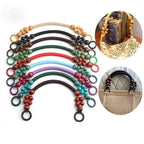 1pc Rope Bag Handle- Wooden Beads Bag Handle- Tali Beg