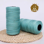 1.5mm Nylon Glitter Yarn | Shiny Nylon Yarn- Benang Kait PP | Multi-Strand Glitter Yarn