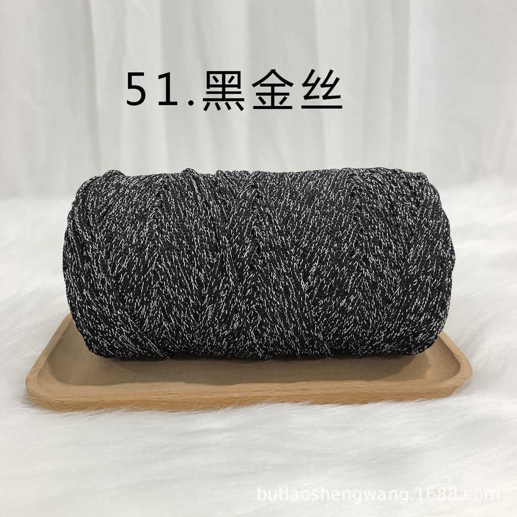 4mm Benang PP Spring 300g | Benang Kait Beg | Premium Chunky Rope Cord Yarn | Tali Beg
