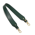 61cm PU Leather Bag Strap | Single Shoulder Underarm Strap | Amber Ebony Color | Solid Detachable Bag Accessory| Handle