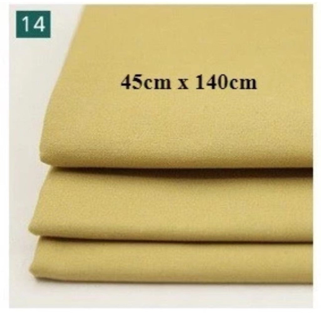 45x140cm Embroidery Linen - Plain Cotton Cloth - DIY Embroidery Fabric (Pre-Cut) 素麻布/ 刺绣专用绣布