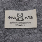 5pcs Cartoon Cute Cotton Handmade Printed Label DIY Handmade Article Collar Label Hair Band Cloth Label Trademark
