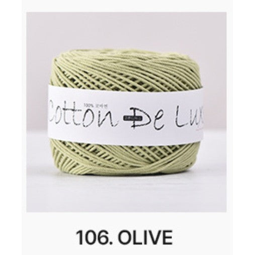 1.0mm Multi-ply Combed Cotton Yarn – DIY Crochet Yarn for Handcraft Projects| Benang Kait Beg