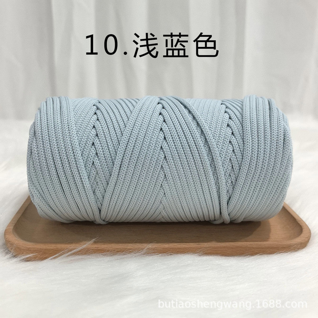 4mm Benang PP Spring 300g | Benang Kait Beg | Premium Chunky Rope Cord Yarn | Tali Beg