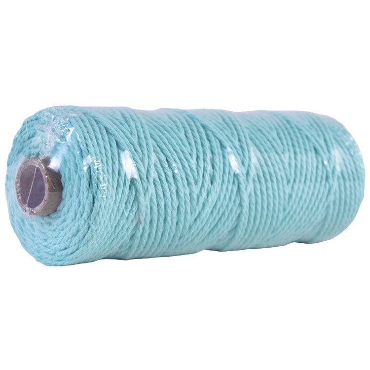 2mm Colorful Cotton Rope | DIY Macrame Craft Cord | Thick Twisted String for Wall Hanging, Wrapping & Decoration