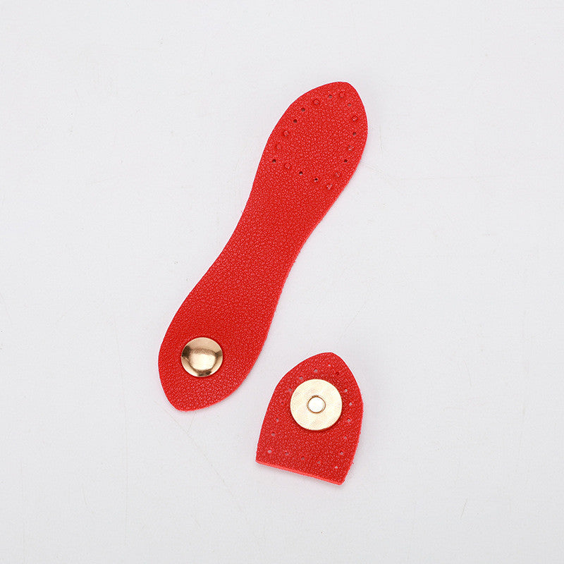 1 set Bag Buckle Snap Button/ Magnetic Button / Shoulder Strap Connection Leather Buckle/ DIY Handbag Accessories