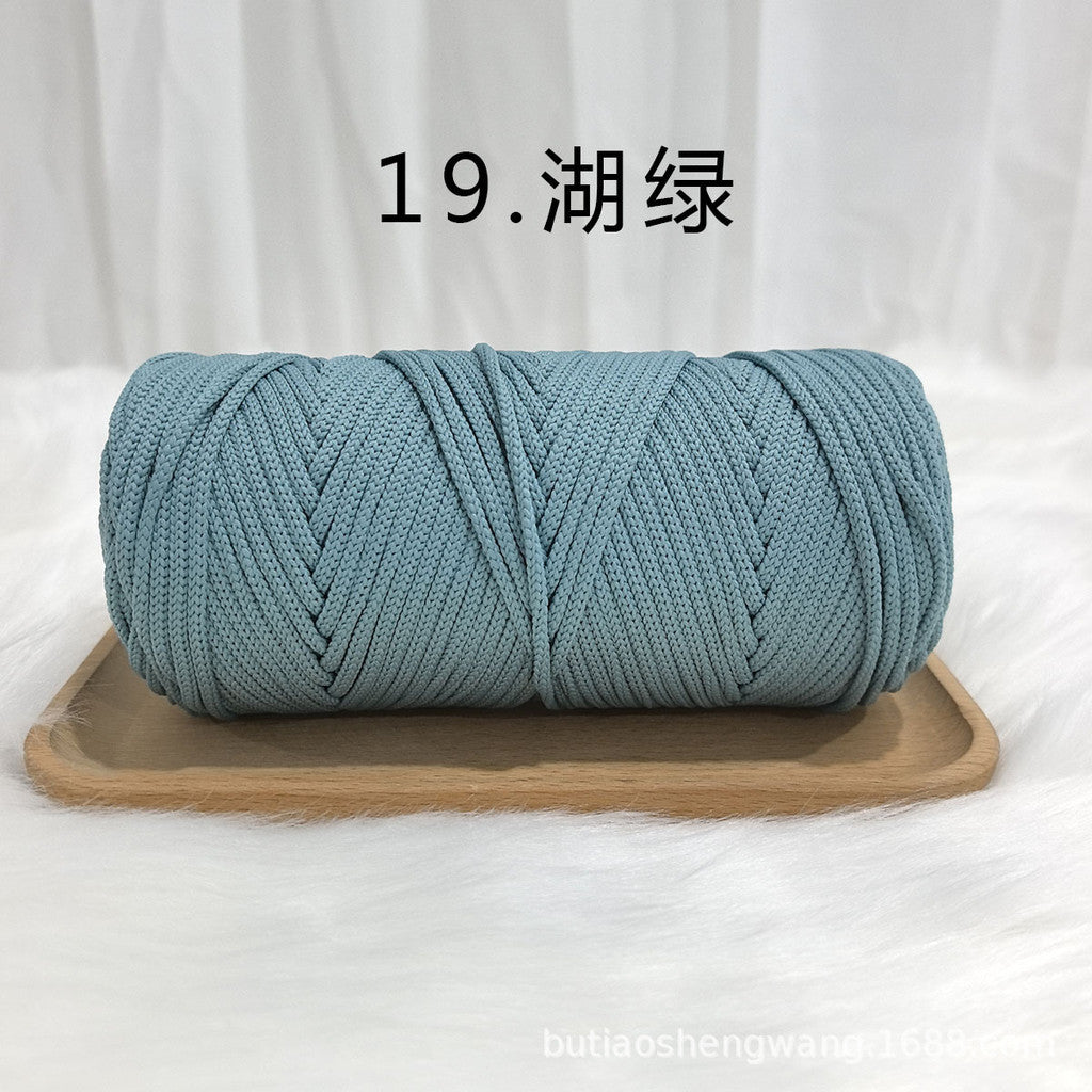 4mm Benang PP Spring 300g | Benang Kait Beg | Premium Chunky Rope Cord Yarn | Tali Beg