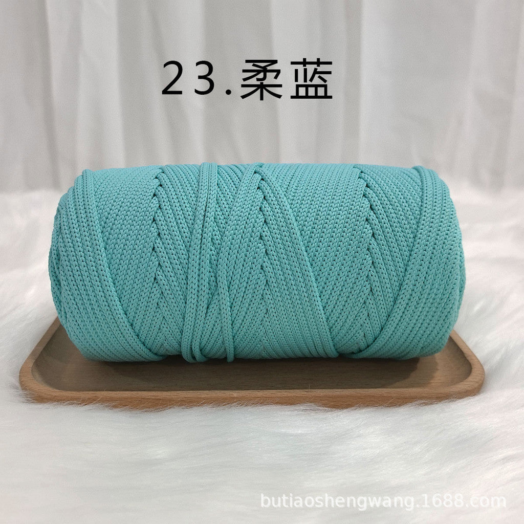4mm Benang PP Spring 300g | Benang Kait Beg | Premium Chunky Rope Cord Yarn | Tali Beg