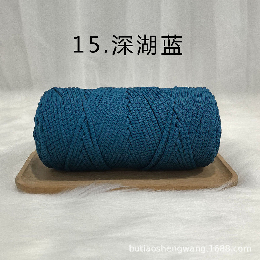 4mm Benang PP Spring 300g | Benang Kait Beg | Premium Chunky Rope Cord Yarn | Tali Beg