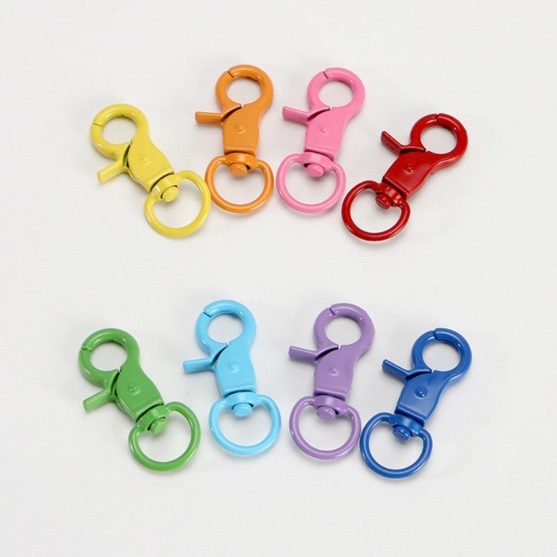 1pcs - DIY Color Painted Zinc Alloy Lobster Clasps | Keychain & Bag Accessories | Cangkuk Brg | Aksesori Gantungan Kunci
