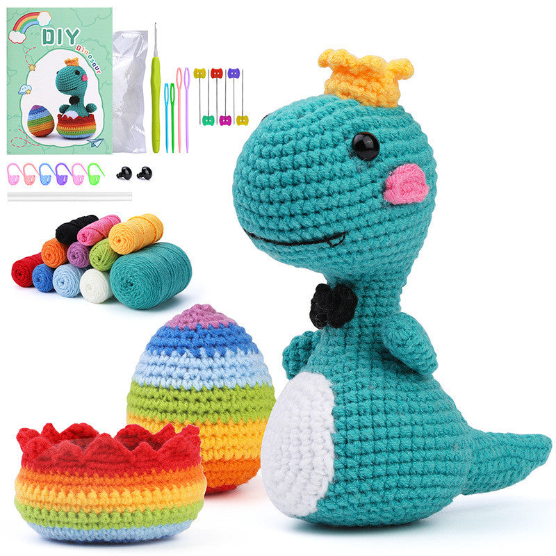 Beginner Crochet Material Kit- DIY Crochet Set-Full Knitting Tools- Crochet Starter Kit for Beginner
