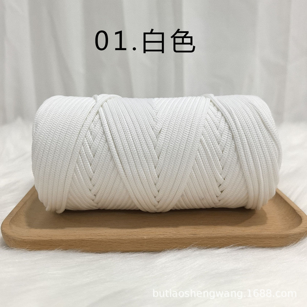 4mm Benang PP Spring 300g | Benang Kait Beg | Premium Chunky Rope Cord Yarn | Tali Beg